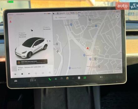 Білий Тесла Model Y, об'ємом двигуна 0 л та пробігом 47 тис. км за 26000 $, фото 13 на Automoto.ua
