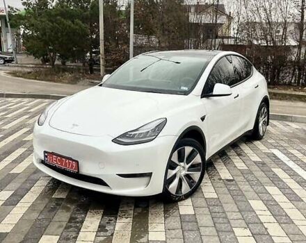 Белый Тесла Model Y, объемом двигателя 0 л и пробегом 79 тыс. км за 24500 $, фото 2 на Automoto.ua