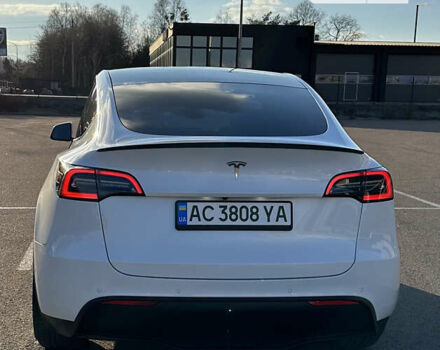 Белый Тесла Model Y, объемом двигателя 0 л и пробегом 37 тыс. км за 34500 $, фото 5 на Automoto.ua