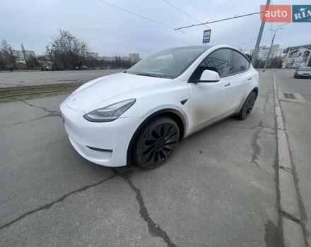 Білий Тесла Model Y, об'ємом двигуна 0 л та пробігом 49 тис. км за 26900 $, фото 11 на Automoto.ua