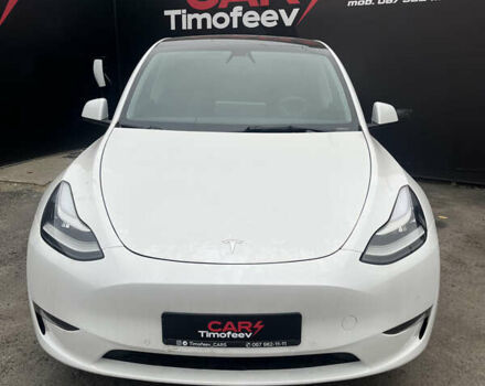 Білий Тесла Model Y, об'ємом двигуна 0 л та пробігом 56 тис. км за 25000 $, фото 1 на Automoto.ua
