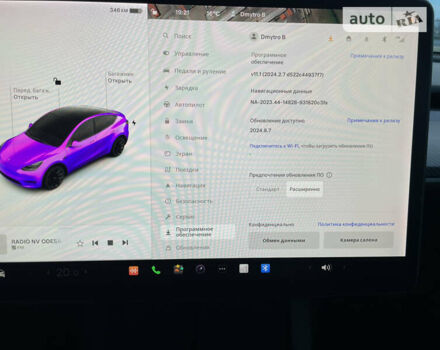 Белый Тесла Model Y, объемом двигателя 0 л и пробегом 97 тыс. км за 34500 $, фото 83 на Automoto.ua