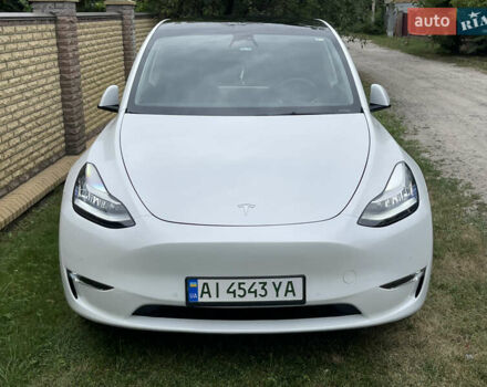 Білий Тесла Model Y, об'ємом двигуна 0 л та пробігом 54 тис. км за 23900 $, фото 21 на Automoto.ua