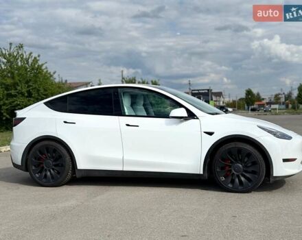Белый Тесла Model Y, объемом двигателя 0 л и пробегом 91 тыс. км за 25500 $, фото 12 на Automoto.ua