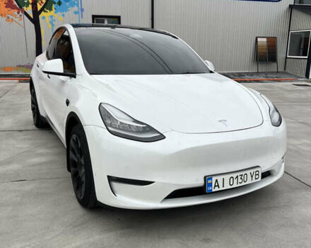 Белый Тесла Model Y, объемом двигателя 0 л и пробегом 76 тыс. км за 26700 $, фото 3 на Automoto.ua