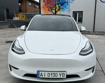 Белый Тесла Model Y, объемом двигателя 0 л и пробегом 76 тыс. км за 26700 $, фото 2 на Automoto.ua