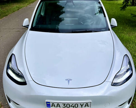 Белый Тесла Model Y, объемом двигателя 0 л и пробегом 5 тыс. км за 40500 $, фото 3 на Automoto.ua