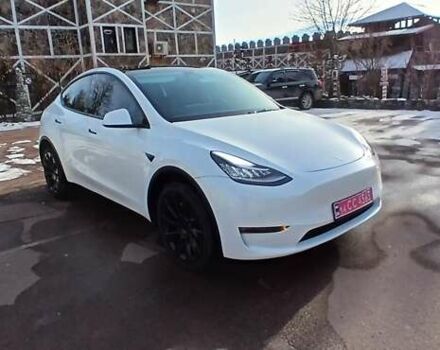 Белый Тесла Model Y, объемом двигателя 0 л и пробегом 61 тыс. км за 25950 $, фото 7 на Automoto.ua
