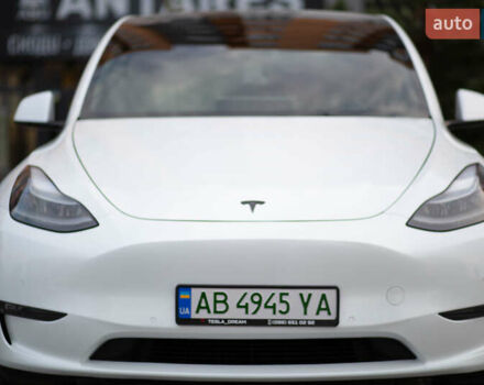 Белый Тесла Model Y, объемом двигателя 0 л и пробегом 55 тыс. км за 33000 $, фото 4 на Automoto.ua