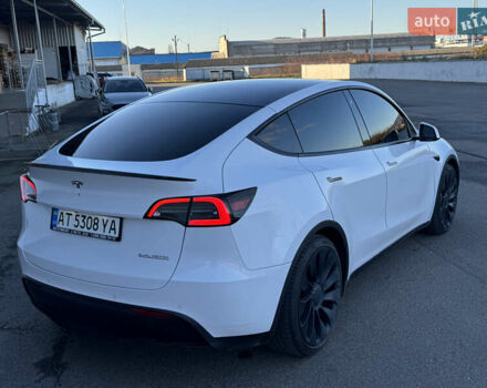 Белый Тесла Model Y, объемом двигателя 0 л и пробегом 71 тыс. км за 20999 $, фото 11 на Automoto.ua