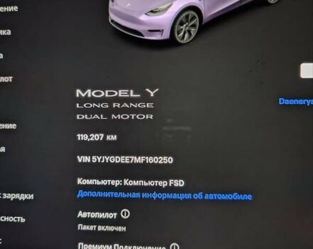 Белый Тесла Model Y, объемом двигателя 0 л и пробегом 118 тыс. км за 24500 $, фото 10 на Automoto.ua