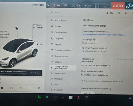 Белый Тесла Model Y, объемом двигателя 0 л и пробегом 105 тыс. км за 19700 $, фото 12 на Automoto.ua