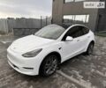 Білий Тесла Model Y, об'ємом двигуна 0 л та пробігом 60 тис. км за 32500 $, фото 1 на Automoto.ua