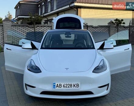 Белый Тесла Model Y, объемом двигателя 0 л и пробегом 78 тыс. км за 26800 $, фото 30 на Automoto.ua