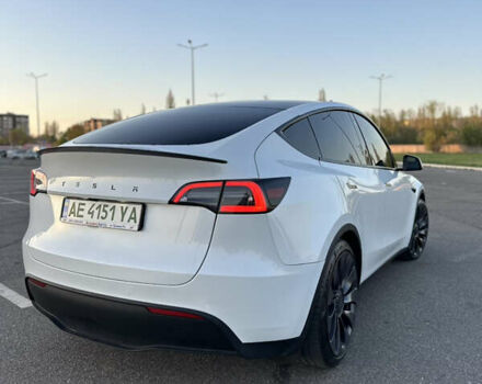 Белый Тесла Model Y, объемом двигателя 0 л и пробегом 51 тыс. км за 29500 $, фото 5 на Automoto.ua