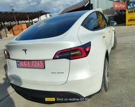 Тесла Model Y 2021 в Бориславе на Automoto.ua Белый Тесла Model Y, объемом двигателя 0 л и пробегом 87 тыс. км за 22200 $, фото 7 на Automoto.ua
