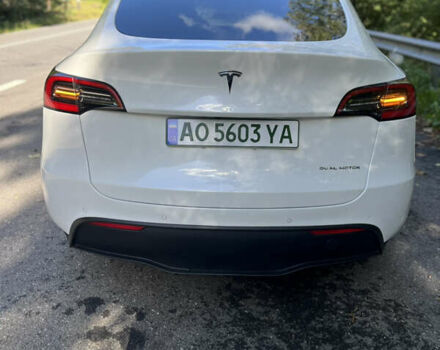 Тесла Model Y 2021 в Великом Березном на Automoto.ua Белый Тесла Model Y, объемом двигателя 0 л и пробегом 117 тыс. км за 23000 $, фото 6 на Automoto.ua