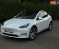 Белый Тесла Model Y, объемом двигателя 0 л и пробегом 42 тыс. км за 27400 $, фото 1 на Automoto.ua