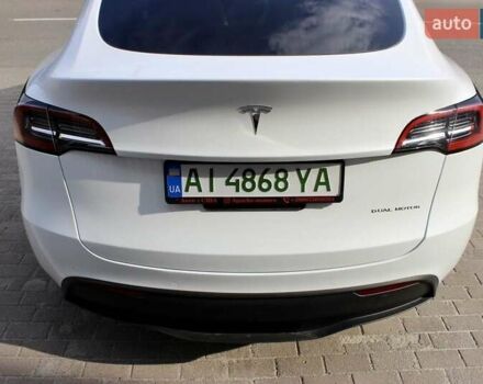 Белый Тесла Model Y, объемом двигателя 0 л и пробегом 67 тыс. км за 27000 $, фото 6 на Automoto.ua