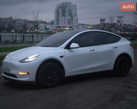 Білий Тесла Model Y, об'ємом двигуна 0 л та пробігом 66 тис. км за 23500 $, фото 16 на Automoto.ua