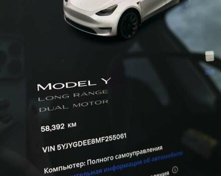 Білий Тесла Model Y, об'ємом двигуна 0 л та пробігом 59 тис. км за 37600 $, фото 23 на Automoto.ua