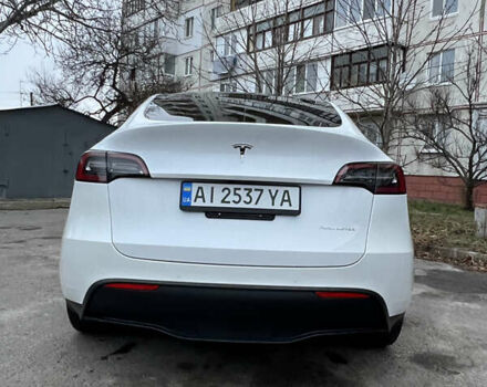 Білий Тесла Model Y, об'ємом двигуна 0 л та пробігом 13 тис. км за 37000 $, фото 5 на Automoto.ua