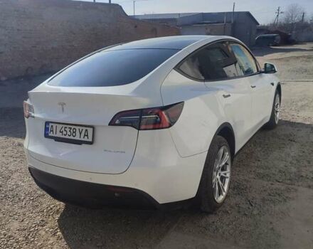Белый Тесла Model Y, объемом двигателя 0 л и пробегом 76 тыс. км за 23000 $, фото 2 на Automoto.ua