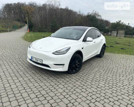 Белый Тесла Model Y, объемом двигателя 0 л и пробегом 60 тыс. км за 31500 $, фото 18 на Automoto.ua