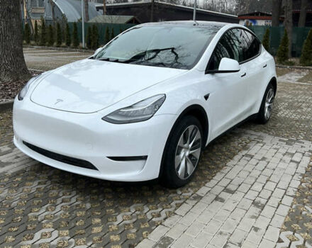 Білий Тесла Model Y, об'ємом двигуна 0 л та пробігом 37 тис. км за 34990 $, фото 1 на Automoto.ua