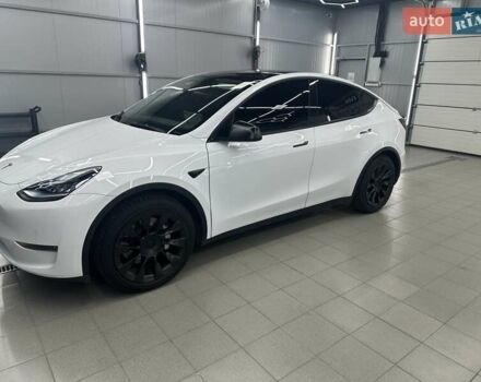 Білий Тесла Model Y, об'ємом двигуна 0 л та пробігом 91 тис. км за 19200 $, фото 8 на Automoto.ua