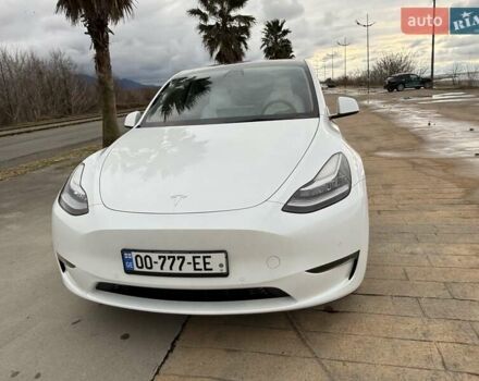 Белый Тесла Model Y, объемом двигателя 0 л и пробегом 58 тыс. км за 23000 $, фото 6 на Automoto.ua