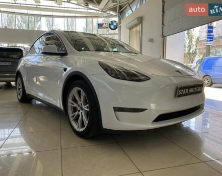 Белый Тесла Model Y, объемом двигателя 0 л и пробегом 58 тыс. км за 26300 $, фото 5 на Automoto.ua