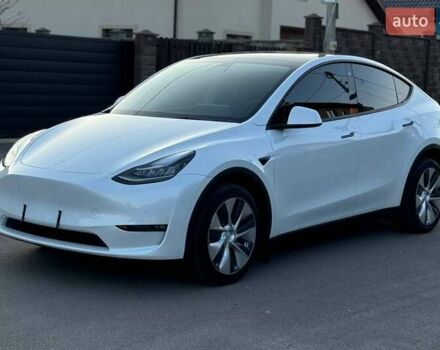 Белый Тесла Model Y, объемом двигателя 0 л и пробегом 38 тыс. км за 24100 $, фото 13 на Automoto.ua