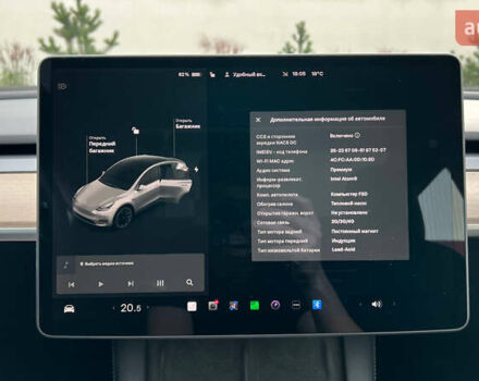 Тесла Model Y 2021 в Луцке на Automoto.ua Белый Тесла Model Y, объемом двигателя 0 л и пробегом 69 тыс. км за 22400 $, фото 18 на Automoto.ua