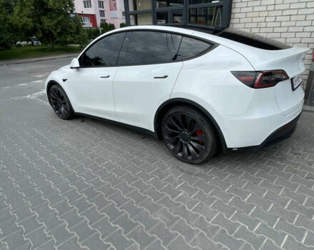 Білий Тесла Model Y, об'ємом двигуна 0 л та пробігом 75 тис. км за 26500 $, фото 2 на Automoto.ua