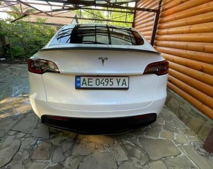Белый Тесла Model Y, объемом двигателя 0 л и пробегом 76 тыс. км за 27000 $, фото 7 на Automoto.ua