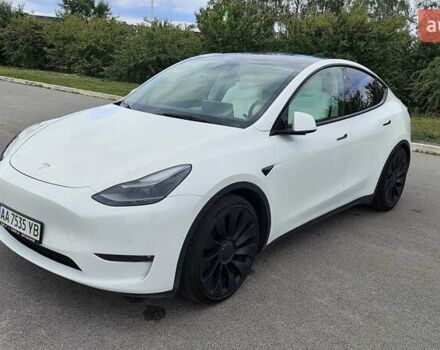 Белый Тесла Model Y, объемом двигателя 0 л и пробегом 91 тыс. км за 26900 $, фото 14 на Automoto.ua