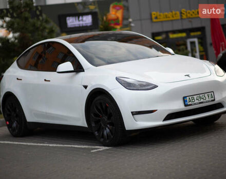 Белый Тесла Model Y, объемом двигателя 0 л и пробегом 55 тыс. км за 33000 $, фото 8 на Automoto.ua