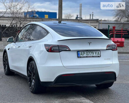 Білий Тесла Model Y, об'ємом двигуна 0 л та пробігом 43 тис. км за 34500 $, фото 4 на Automoto.ua