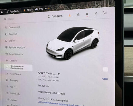 Білий Тесла Model Y, об'ємом двигуна 0 л та пробігом 116 тис. км за 26500 $, фото 19 на Automoto.ua