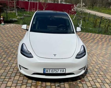 Белый Тесла Model Y, объемом двигателя 0 л и пробегом 14 тыс. км за 29900 $, фото 38 на Automoto.ua