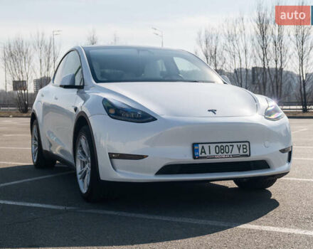 Белый Тесла Model Y, объемом двигателя 0 л и пробегом 30 тыс. км за 27500 $, фото 14 на Automoto.ua