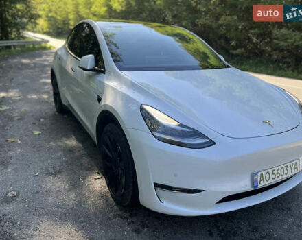 Тесла Model Y 2021 в Великом Березном на Automoto.ua Белый Тесла Model Y, объемом двигателя 0 л и пробегом 117 тыс. км за 23000 $, фото 3 на Automoto.ua