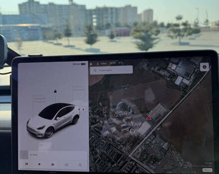 Белый Тесла Model Y, объемом двигателя 0 л и пробегом 65 тыс. км за 27500 $, фото 52 на Automoto.ua