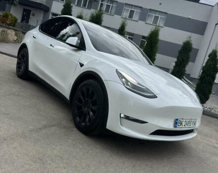Белый Тесла Model Y, объемом двигателя 0 л и пробегом 128 тыс. км за 24999 $, фото 1 на Automoto.ua