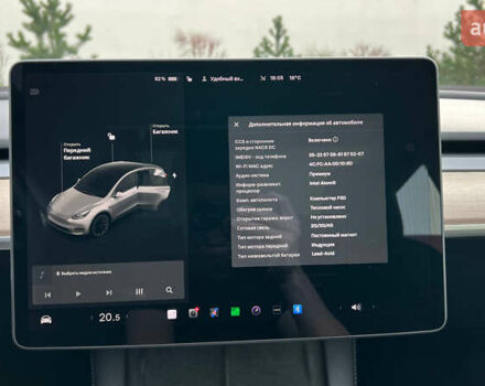 Тесла Model Y 2021 в Луцке на Automoto.ua Белый Тесла Model Y, объемом двигателя 0 л и пробегом 69 тыс. км за 22400 $, фото 28 на Automoto.ua