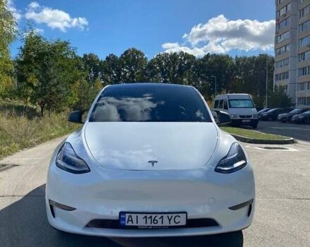 Белый Тесла Model Y, объемом двигателя 0 л и пробегом 90 тыс. км за 27500 $, фото 4 на Automoto.ua