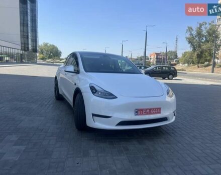 Белый Тесла Model Y, объемом двигателя 0 л и пробегом 40 тыс. км за 29000 $, фото 13 на Automoto.ua