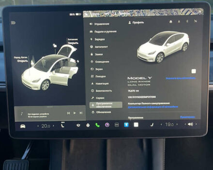 Белый Тесла Model Y, объемом двигателя 0 л и пробегом 76 тыс. км за 23400 $, фото 35 на Automoto.ua