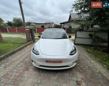 Белый Тесла Model Y, объемом двигателя 0 л и пробегом 92 тыс. км за 23500 $, фото 4 на Automoto.ua